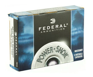 Federal Power-Shok Magnum 20 Gauge 2.75" 20 Pellets 1oz 3 Buckshot 5 Rounds - Image 3
