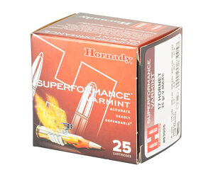 Hornady Superformance Varmint 17 Hornet 20gr V-Max 25 Rounds - Image 4