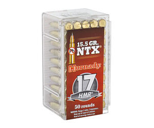 Hornady Varmint Express 17 HMR 15.5gr NTX 50 Rounds - Image 3
