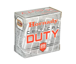 Hornady Critical Duty 9mm Luger+P 124gr FL 25 Rounds - Image 4