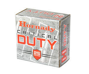 Hornady Critical Duty 9mm Luger+P 124gr FL 25 Rounds - Image 5