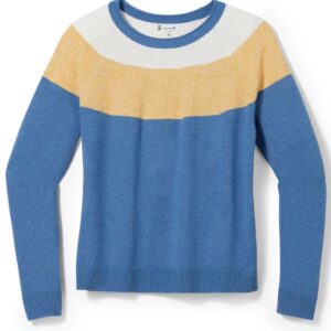 Women's Smartwool Edgewood Colorblock Crew Sweater - Image 1
