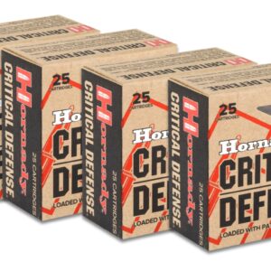 Hornady Critical Defense 9mm Luger 115gr FTX 100 Rounds - Image 1