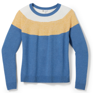 Women's Smartwool Edgewood Colorblock Crew Sweater - Image 2