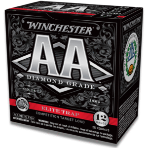 Winchester AA Diamond Grade Elite Trap 12 Gauge 2.75" 1 1/8 oz 1250 fps 7.5 Shot 25 Rounds - Image 1