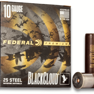 Federal Black Cloud 10 Gauge 3.5" 1-5/8oz 2 Shot 25 Rounds - Image 1