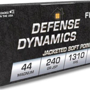 Fiocchi Defense Dynamics 44 Rem Mag 240gr JSP 50 Rounds - Image 1