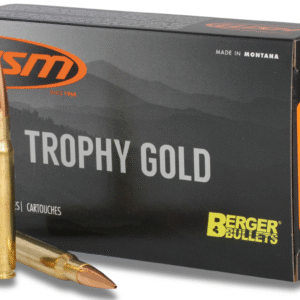 HSM Trophy Gold Extended Range 30-06 Springfield 210 gr VLDM 20 Rounds - Image 1
