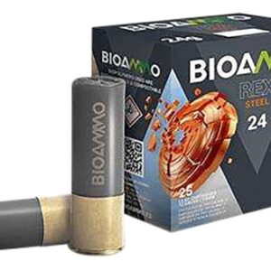 Bioammo Rex Steel Target 12 Gauge 2.75" 1oz 7 Shot 25 Rounds - Image 1