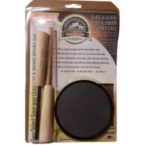 Competition Game Calls 2 Sided Call Slate and Glass Plastic Pot - Image 1