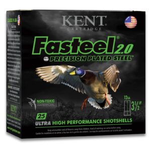 Kent Fasteel 2.0 12 Gauge 3.5" 1-3/8oz 3 Shot 25 Rounds - Image 1