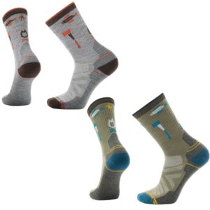 Men's Smartwool Hike Camp Gear Crew Socks - Image 1