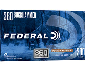 Federal Power-Shok 360 Buckhammer 200gr JSP 20 Rounds - Image 2