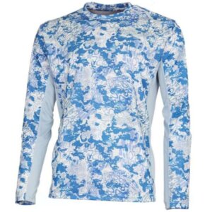 Men's Huk Icon X Tide Change Long Sleeve Shirt - Image 1
