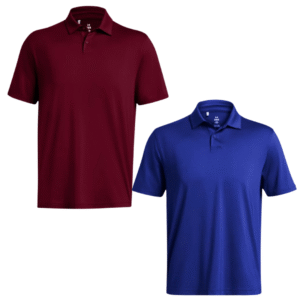 Men's Under Armour Tee To Green Polo - Image 1