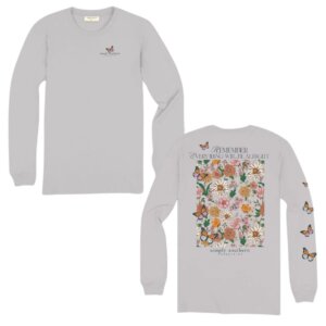 Women's Simply Southern Long Sleeve Remember White Water - Image 1