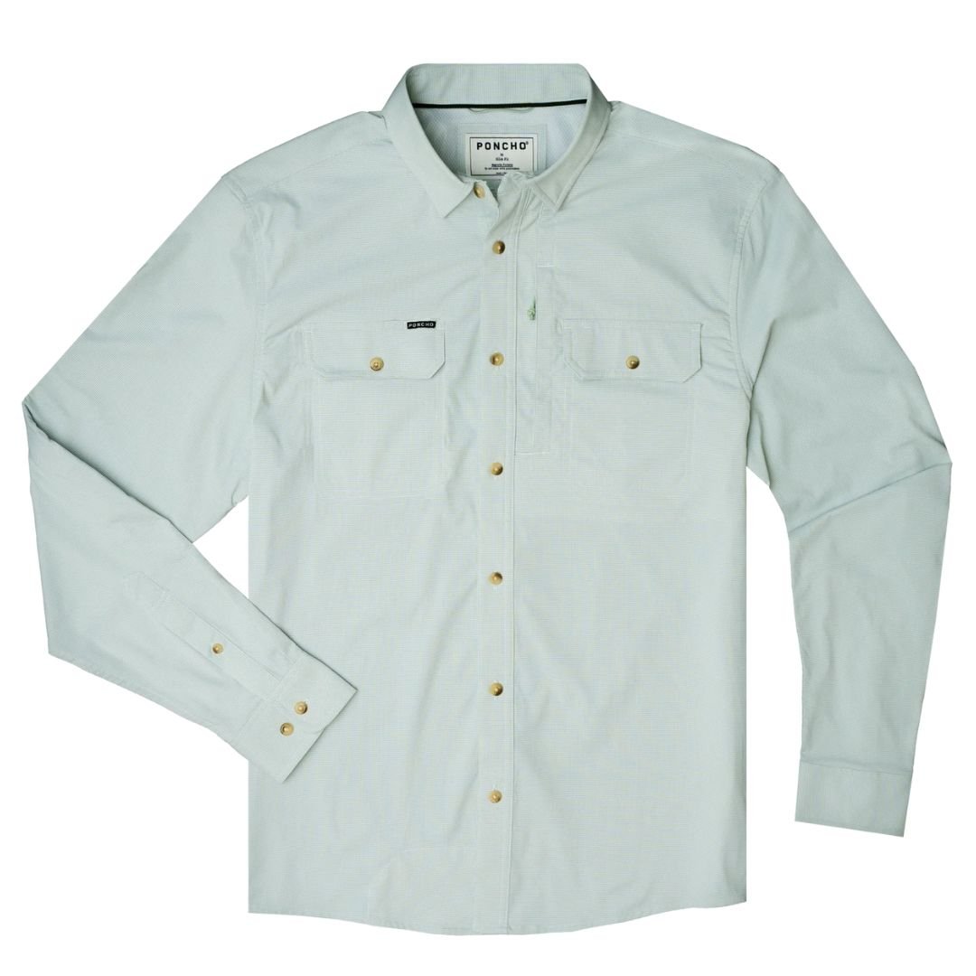 Men's Poncho The Topwater Long Sleeve Shirt