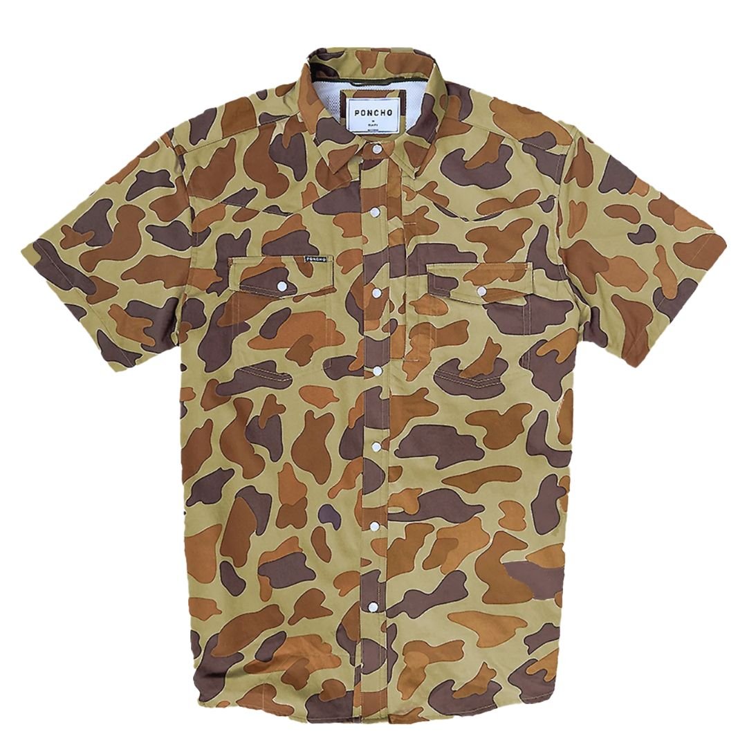 Men's Poncho The Paloma Short Sleeve Shirt