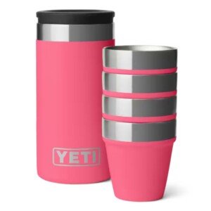 Yeti Shot Glasses And Case - Image 1